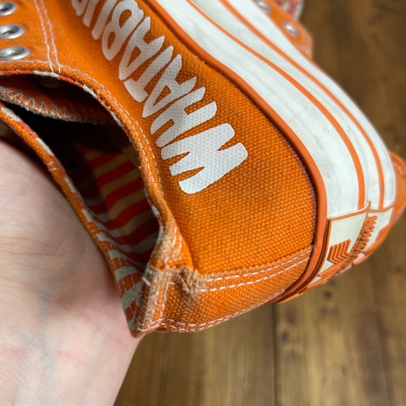 Whataburger orange sneakers kids big kid size 4 - Picture 7 of 9